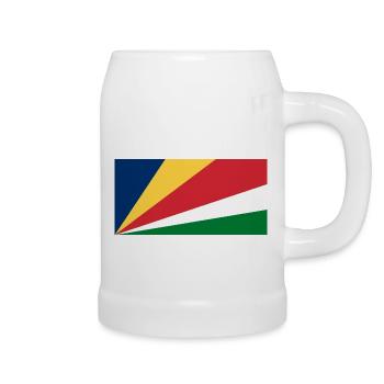 Seychelles - Beer Mug - white - Right