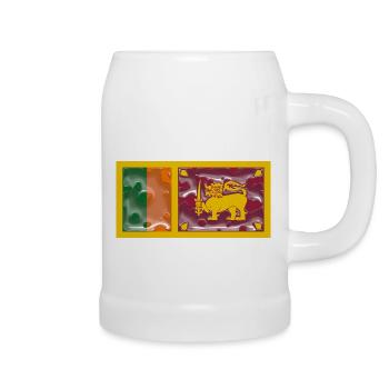Sri Lanka - Bierkrug - Weiß - Rechts