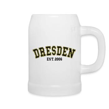 Dresden Est. 2006 - Beer Mug - white - Right