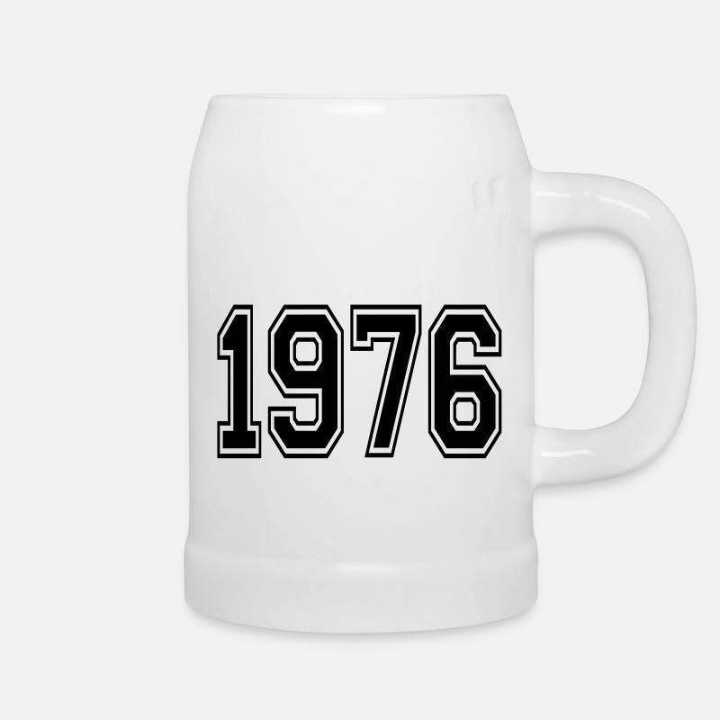 1976 - Chope en céramique - blanc