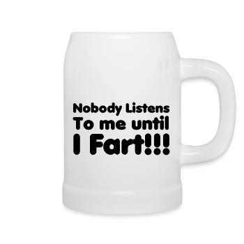 Fart - Beer Mug - white - Right