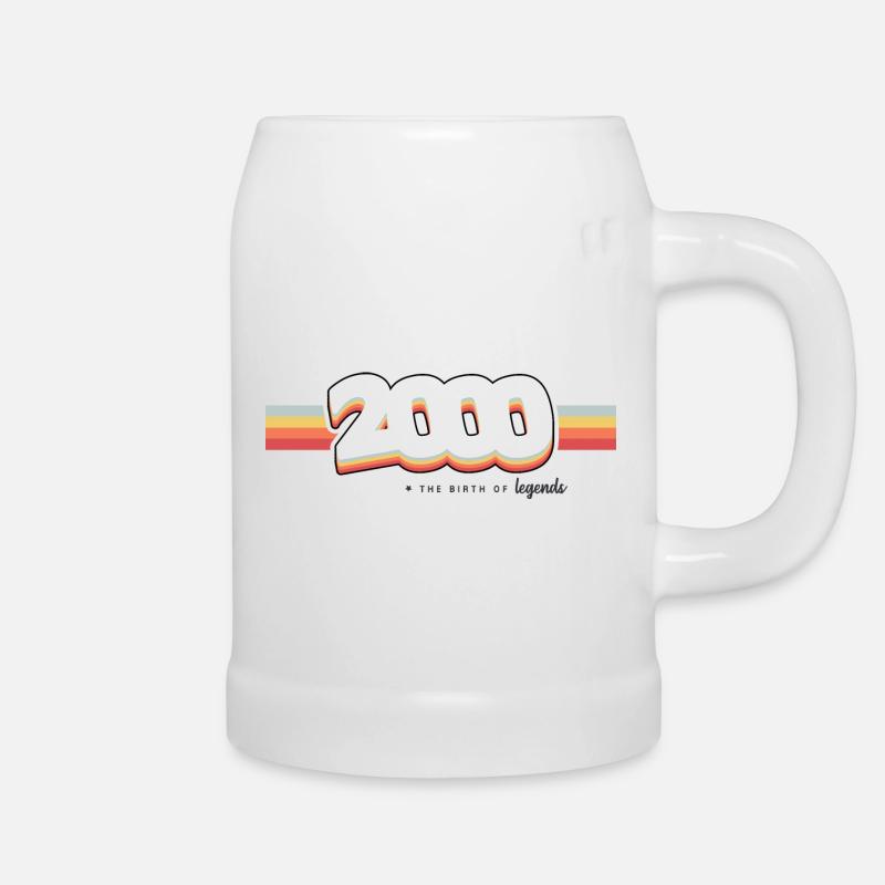 2000 Die Geburt der Legenden - Bierkrug - Weiß