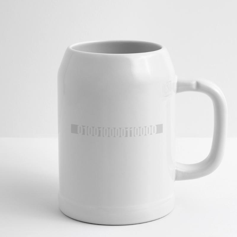 Binary Code Program Language Beer Mug