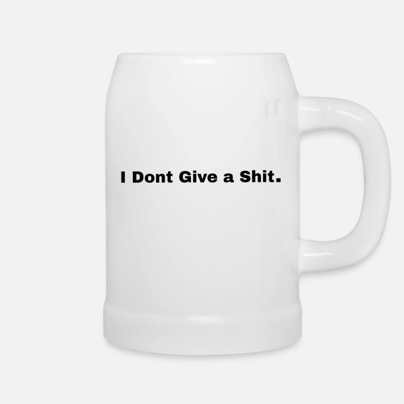 Shit - Bierkrug - Weiß