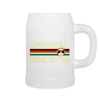 Seit 76 - Bierkrug - Weiß - Rechts