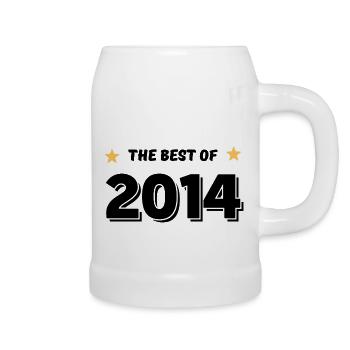 Best of 2014 - Chope en céramique - blanc - Droite