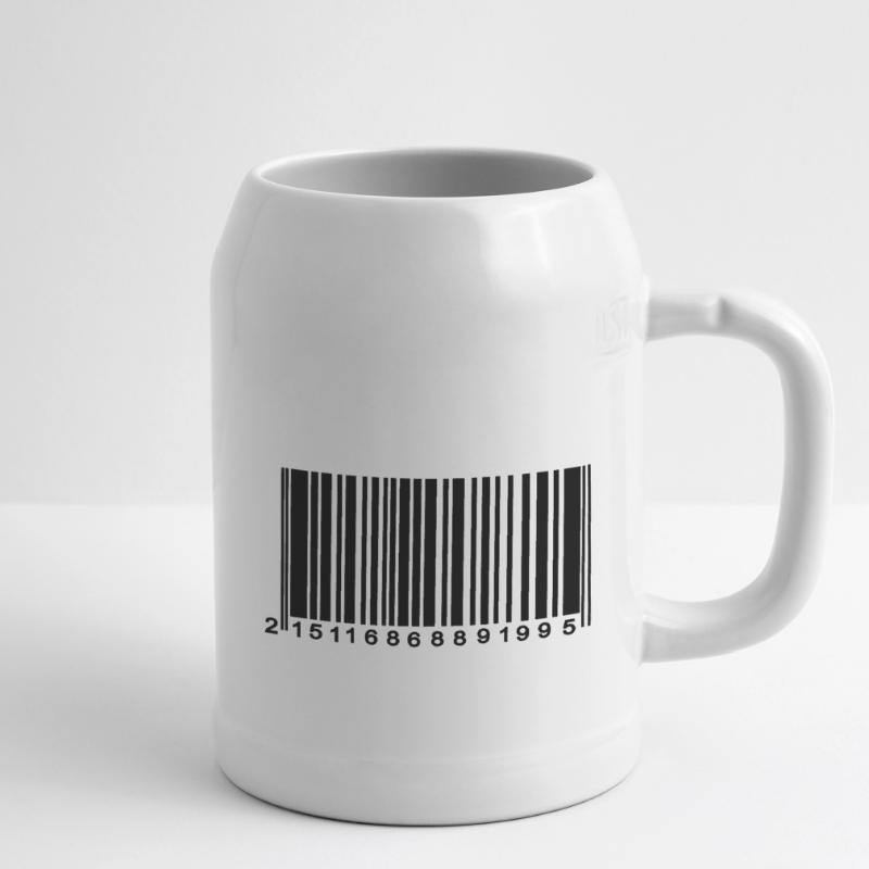 barcode encrypted Beer Mug