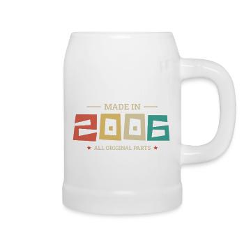 Legendary since 2006 Original 2006 - Beer Mug - white - Right