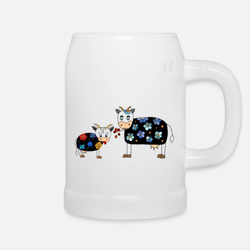 Cows - Beer Mug - white
