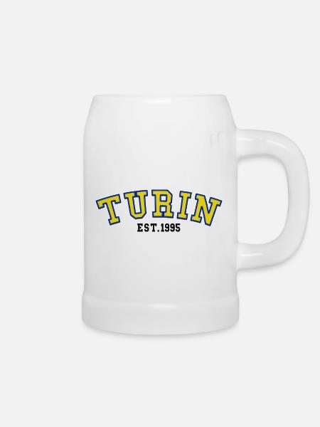 Turin Est.1995 - Bierkrug - Weiß