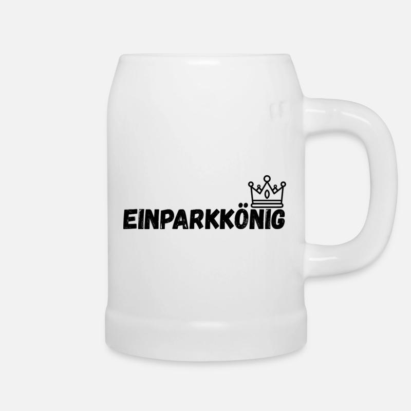 Roi du parking - Chope en céramique - blanc