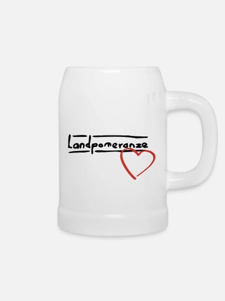 Landpomeranze - Bierkrug - Weiß
