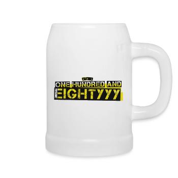 180 cool - Beer Mug - white - Right
