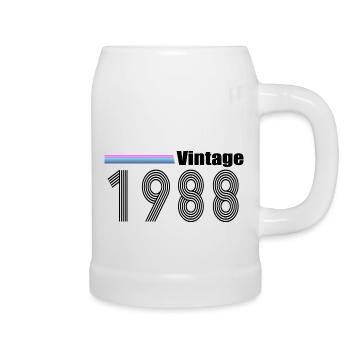 1988 - Beer Mug - white - Right