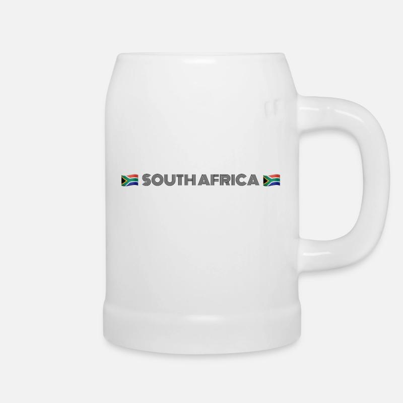 Südafrika - Bierkrug - Weiß