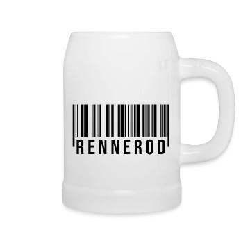 Rennerod Westerwald - Bierkrug - Weiß - Rechts