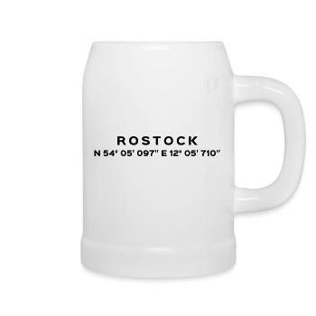 Rostock - Beer Mug - white - Right