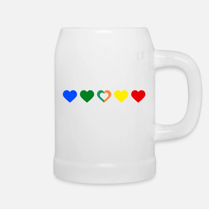 L’amour 1D - Chope en céramique - blanc