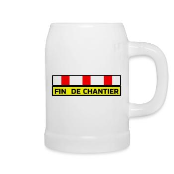 End of the project - Beer Mug - white - Right