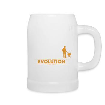 Barbecue - Grillmeister - Evolution - Beer Mug - white - Right