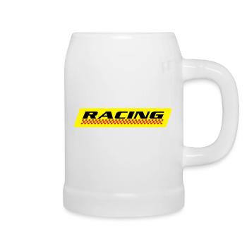 RACING - Beer Mug - white - Right