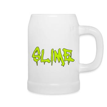 Slime Schleim - Beer Mug - white - Right