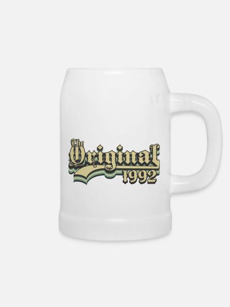 Geboren in 1992 - Bierkrug - Weiß