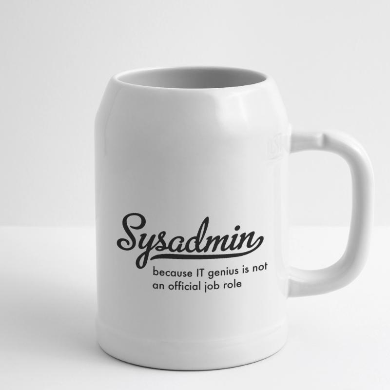 Sysadmin Beer Mug