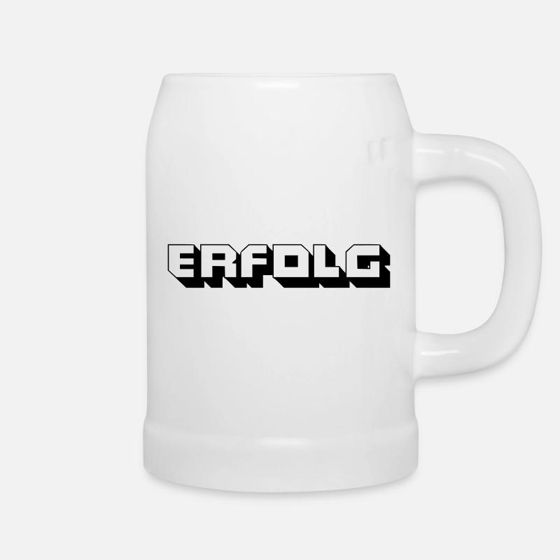 Erfolgsrausch - Bierkrug - Weiß