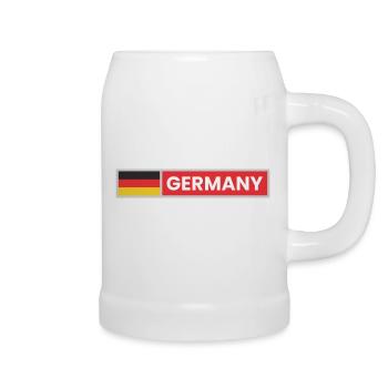 Germany National Flag - Beer Mug - white - Right