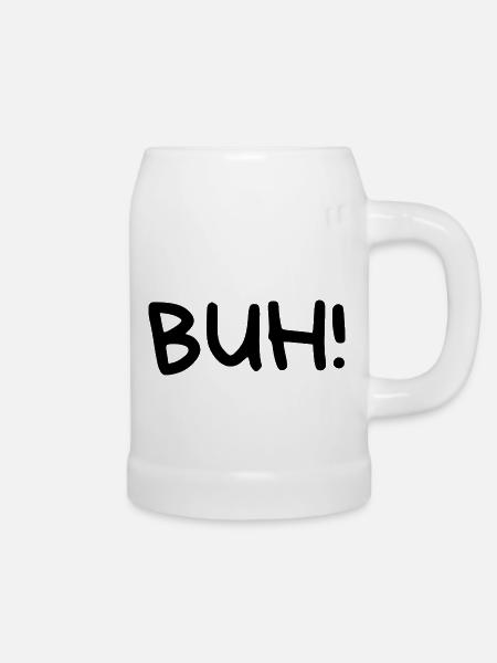 Buh! - Bierkrug - Weiß