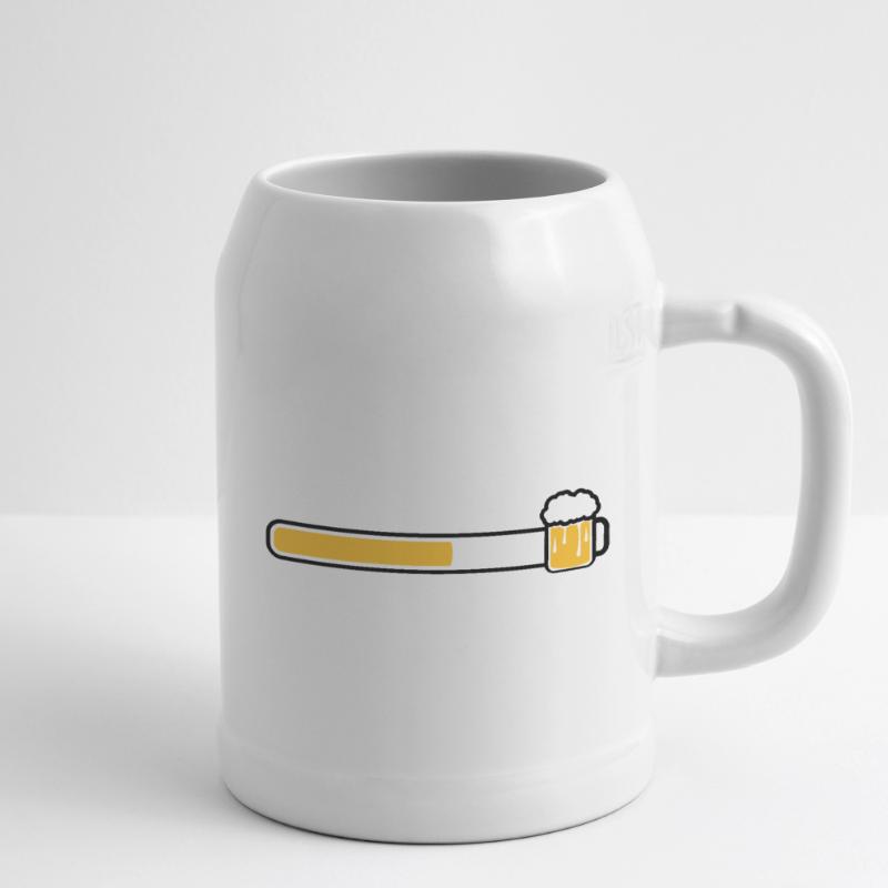 code à barres texte logo conception chargement tél Chope en céramique