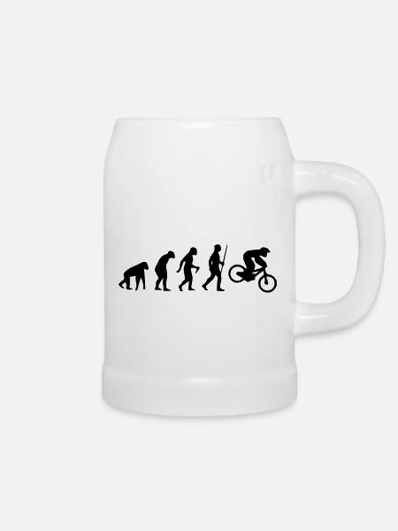 MOTORCROSS EVOLUTION - Bierkrug - Weiß