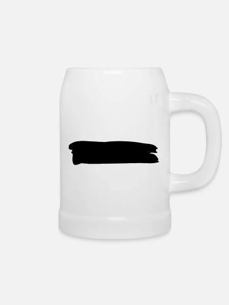 Farbe - Bierkrug - Weiß