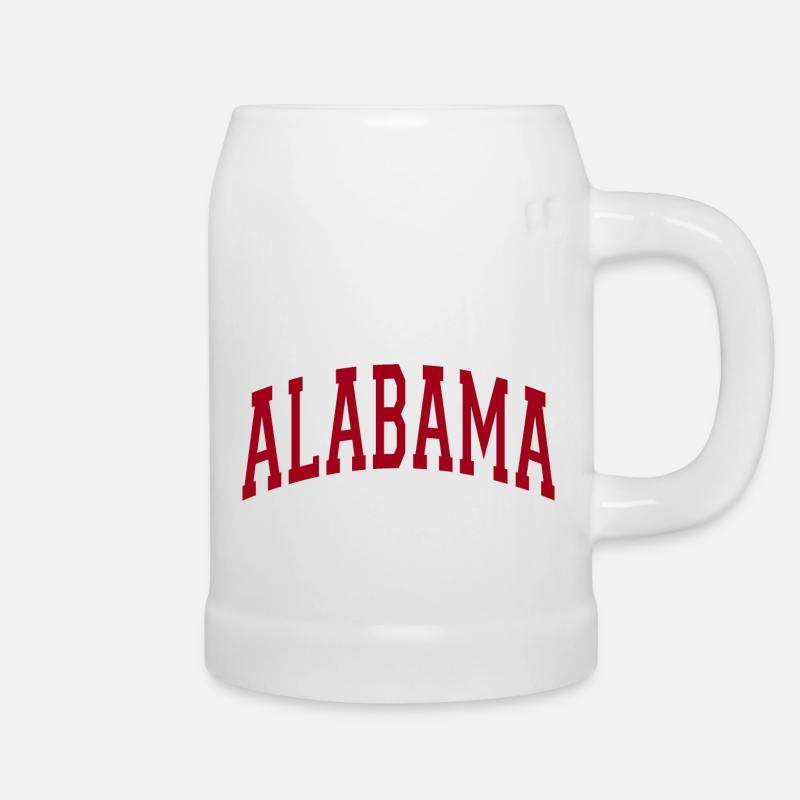 Alabama - Chope en céramique - blanc