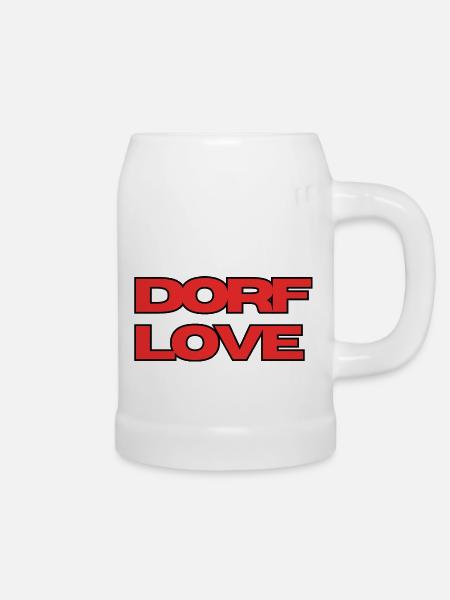Dorflove2 1 - Bierkrug - Weiß