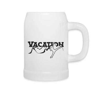 Bouldering - Beer Mug - white - Right