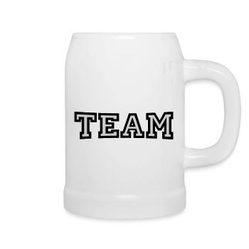 Team - Beer Mug - white - Right