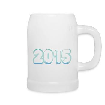 Eisblock 2015 - Bierkrug - Weiß - Rechts