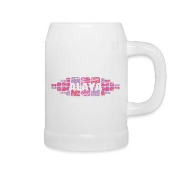 Mutti Alaya - Bierkrug - Weiß - Rechts