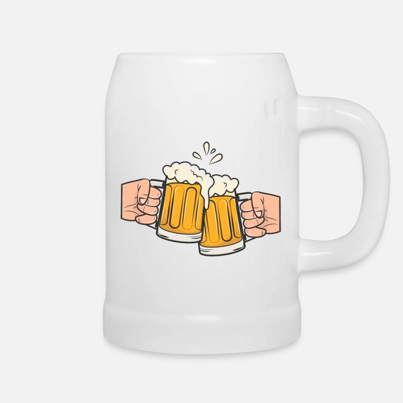 Beer - Beer Mug - white