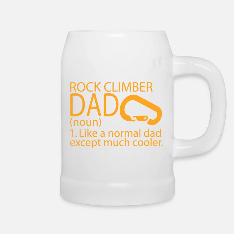 climber - Bierkrug - Weiß