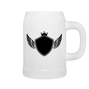 coat of arms - Beer Mug - white - Right