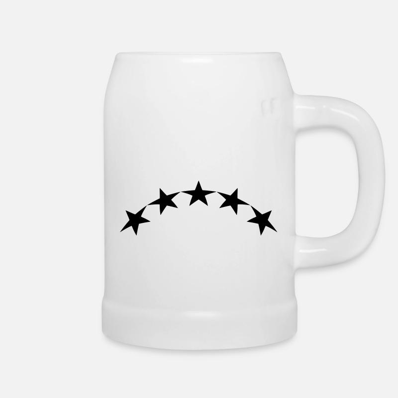 étoiles spéciales - Chope en céramique - blanc