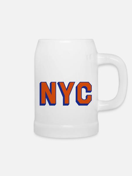 NYC 2 - Bierkrug - Weiß