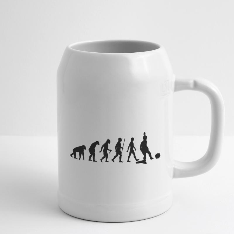 Evolution Tippkick Bierkrug