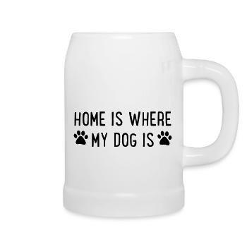 Dog - Beer Mug - white - Right