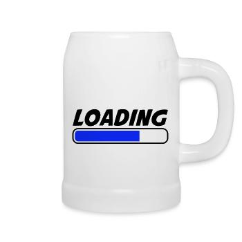 Loading - Beer Mug - white - Right