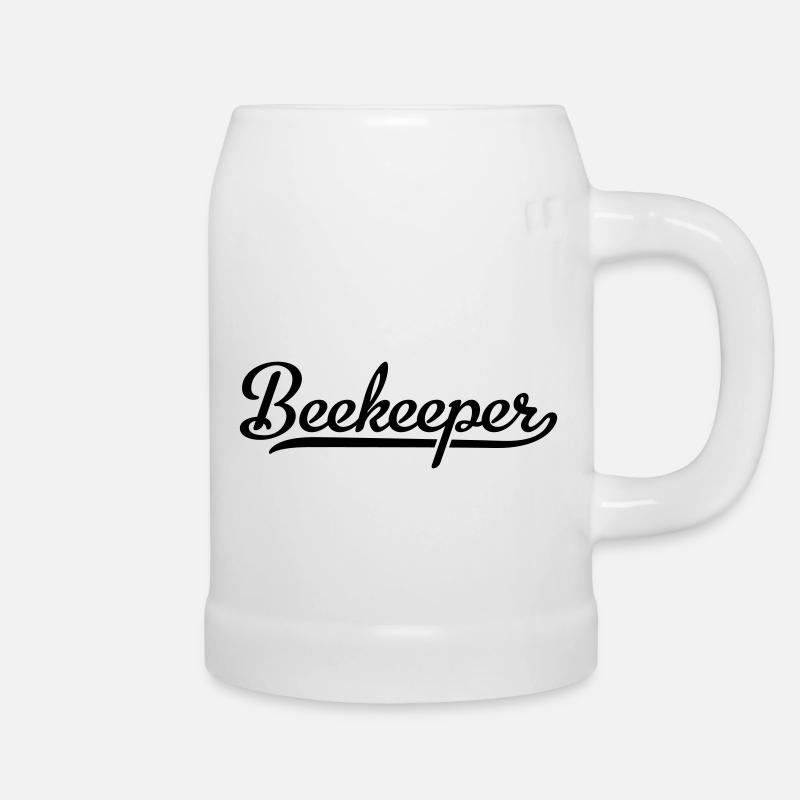 Beekeeper - Bierkrug - Weiß