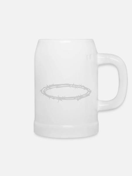 Christentum Collection - Bierkrug - Weiß